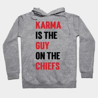 Karma Is the Guy On the Chiefs Hoodie